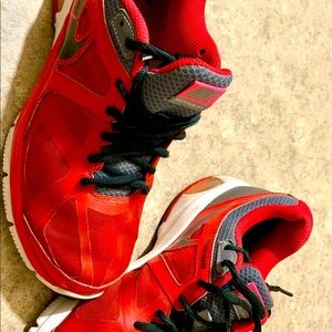 Nike Air Max Running Shoes - Great Used Condition - Clean - Comfortable Red -8.5